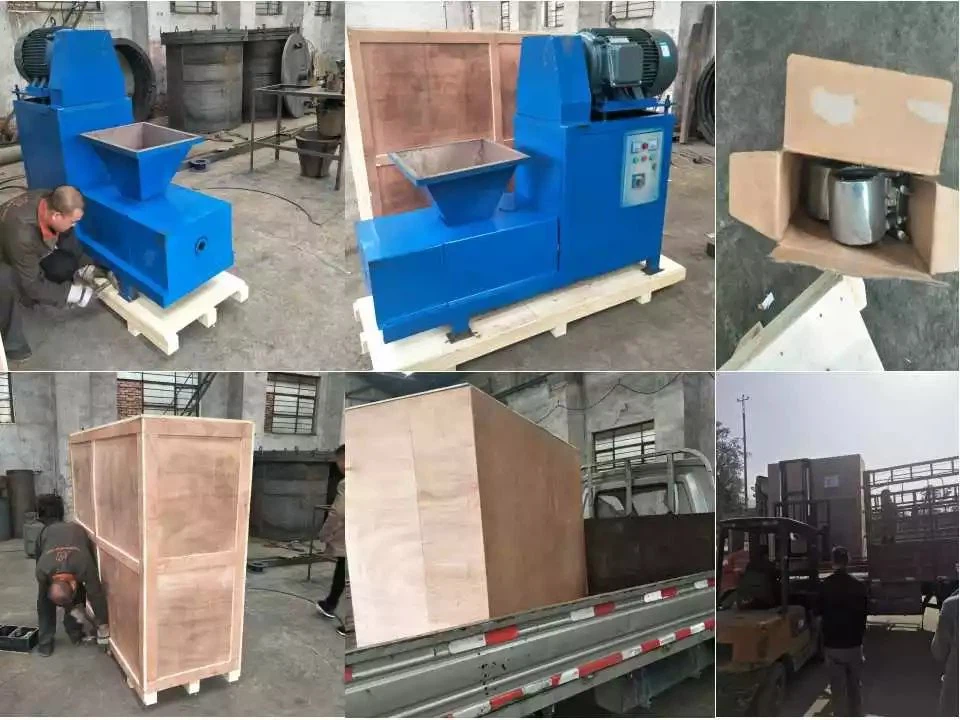 wood Rod Charcoal Machine Extruder