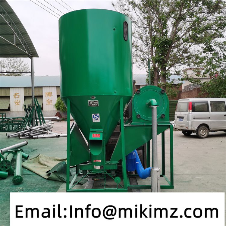 High Quality Electric Animal Feed Grinder Mixer with Factory Price