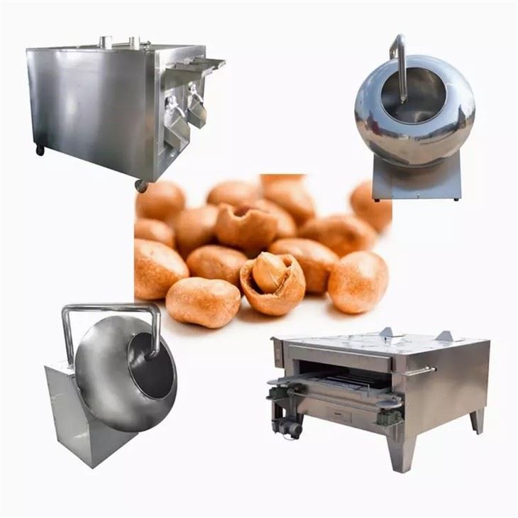 Dây chuyền sản xuất đậu phộng tráng bột