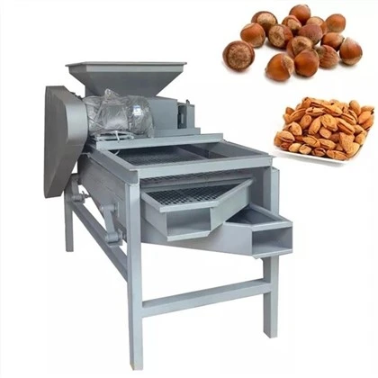 Máy bóc vỏ hạnh nhân một tầng