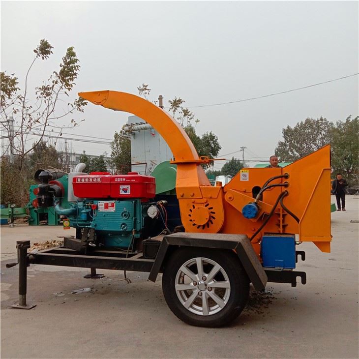 Hiệu quả Orchard Farm Greening Branches Chipper
