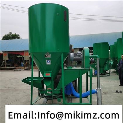 Máy xay và trộn thức ăn chăn nuôi động cơ Diesel