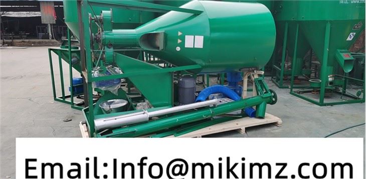 Máy trộn nghiền nát thức ăn thẳng đứng