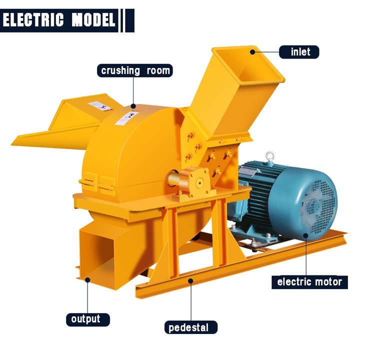 máy hủy cành cây
