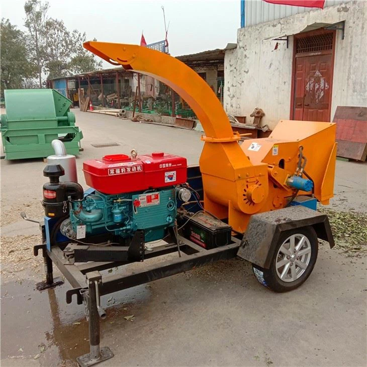 Small Garden Wood Chipper Cutting Machine
