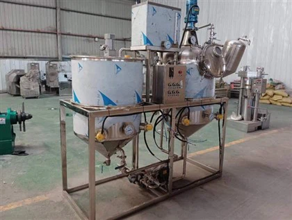Dây chuyền máy lọc dầu hạt cọ