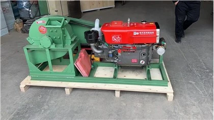Chipper nhánh gỗ di động và hiệu quả
